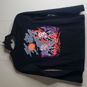 Boys Cat & Jack Long Sleeve Crewneck Graphic Halloween Shirt (8)